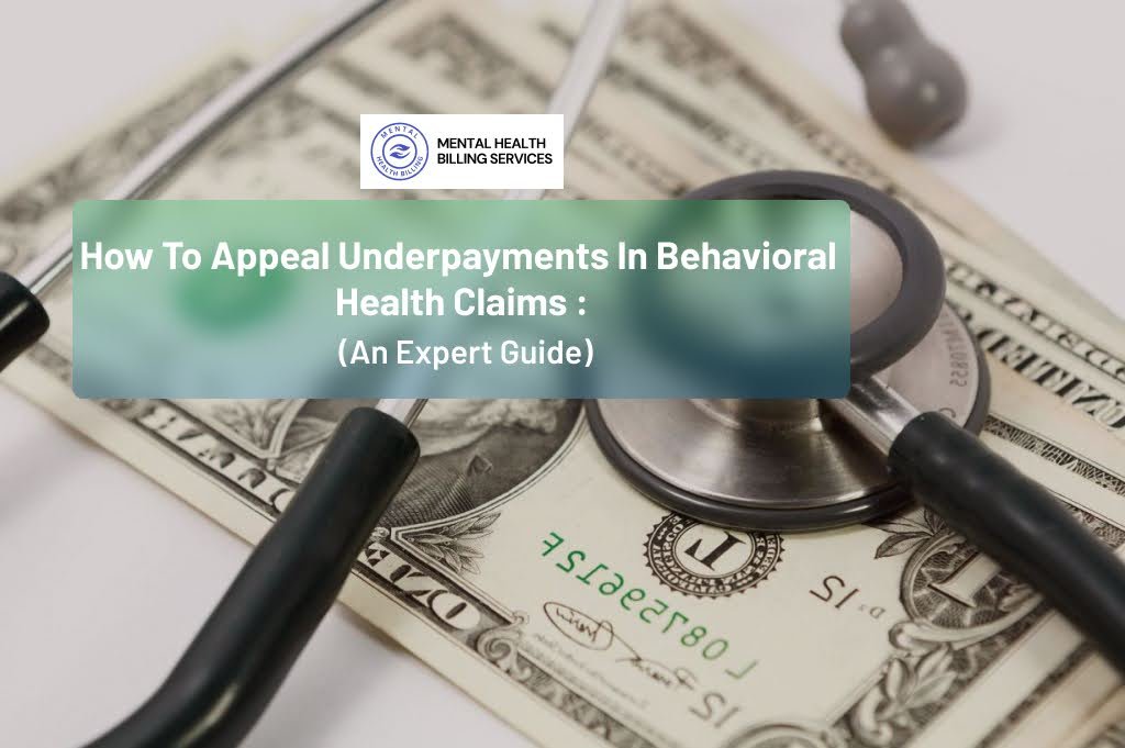How to Appeal Underpayments in Behavioral Health Claims: An Expert Guide
